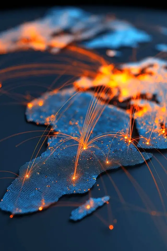 Market connections mapped across Africa